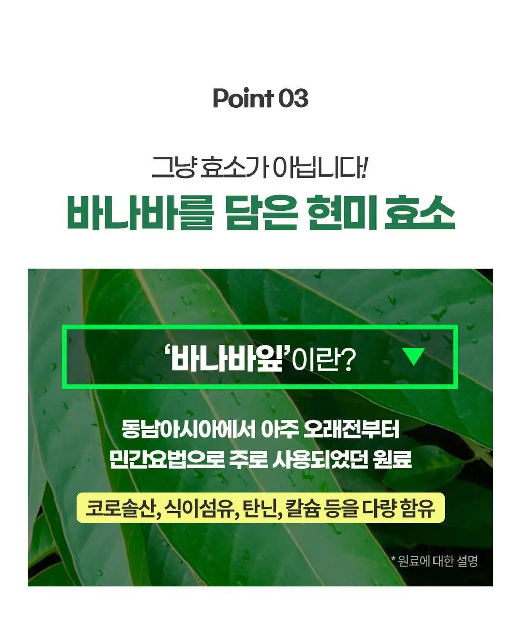 [60만 역가수치] 그린몬스터 바나바 담은 현미효소 30포 (1개월분) 상세페이지 24